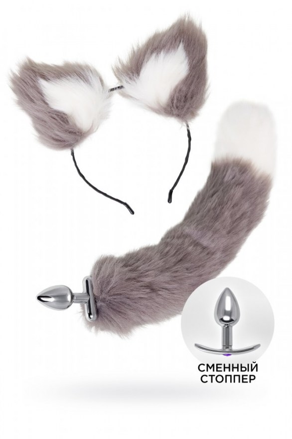 analnayavtulkaskhvostomiushkitoyfametalserebristaya444sm